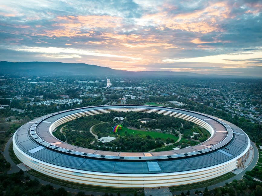 Apple Park campus interior