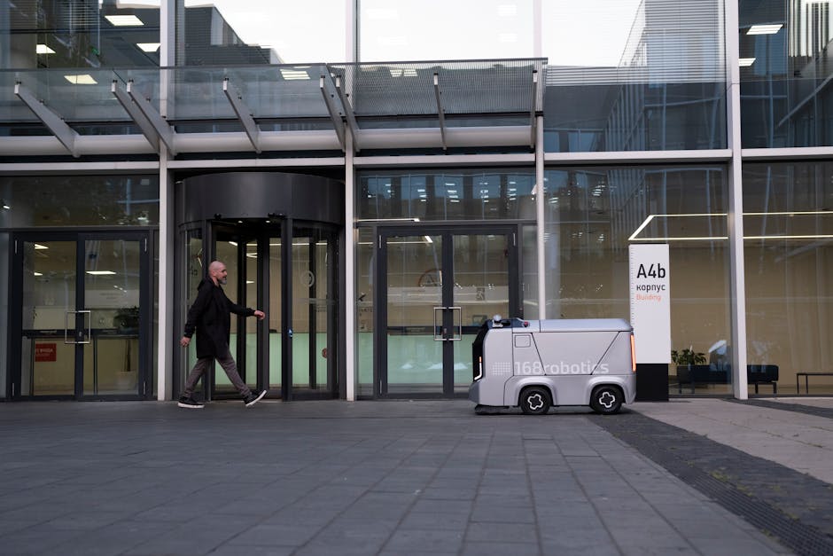 autonomous shuttle corporate campus