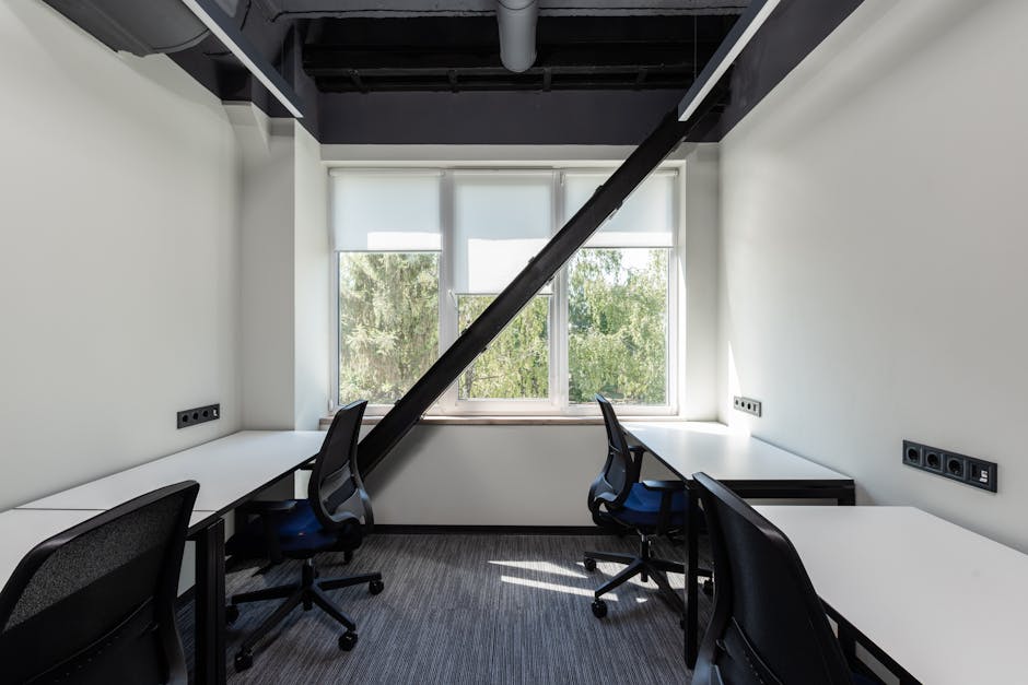 collaborative workspace with flexible furniture