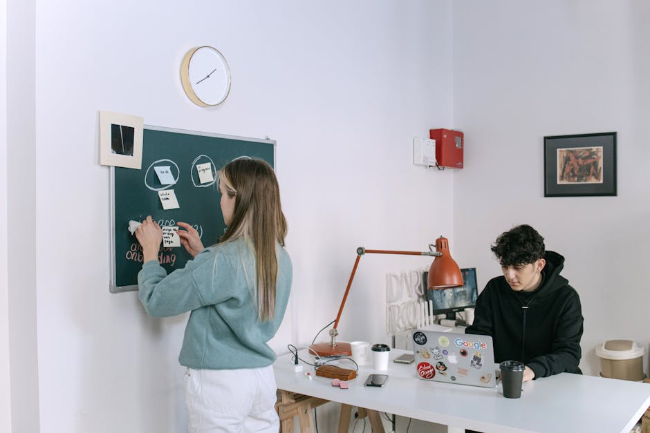 diverse group in modern office meeting room