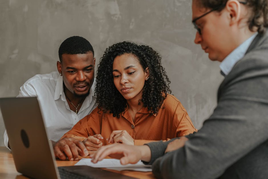 diverse group of employees in meeting