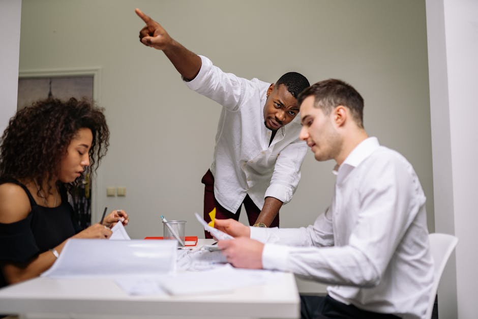 diverse team members working remotely