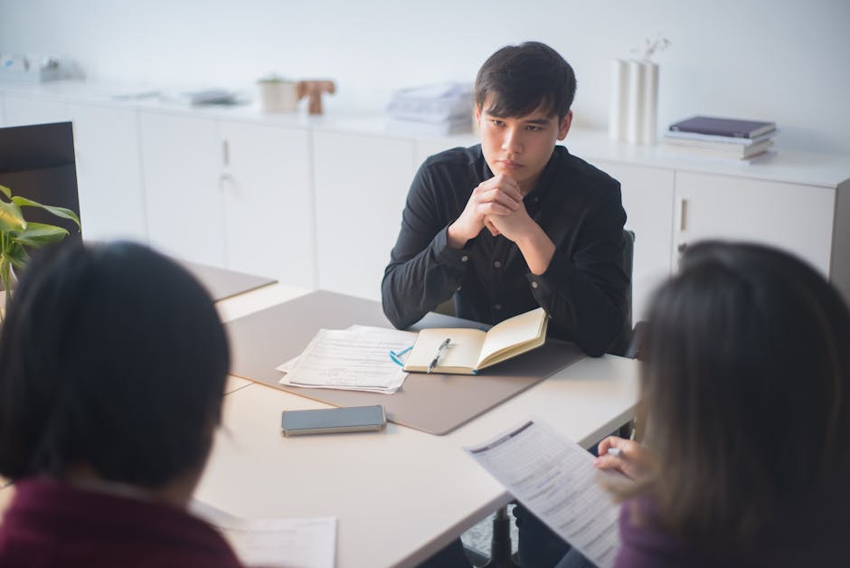 employees in a collaborative meeting