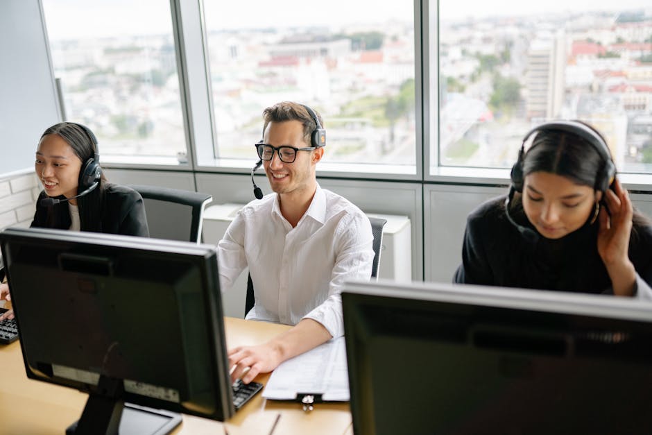 employees working in diverse ABW spaces