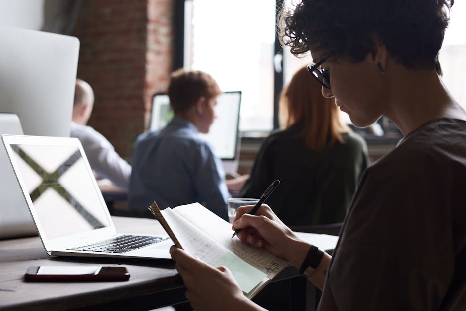 modern conference room with people collaborating