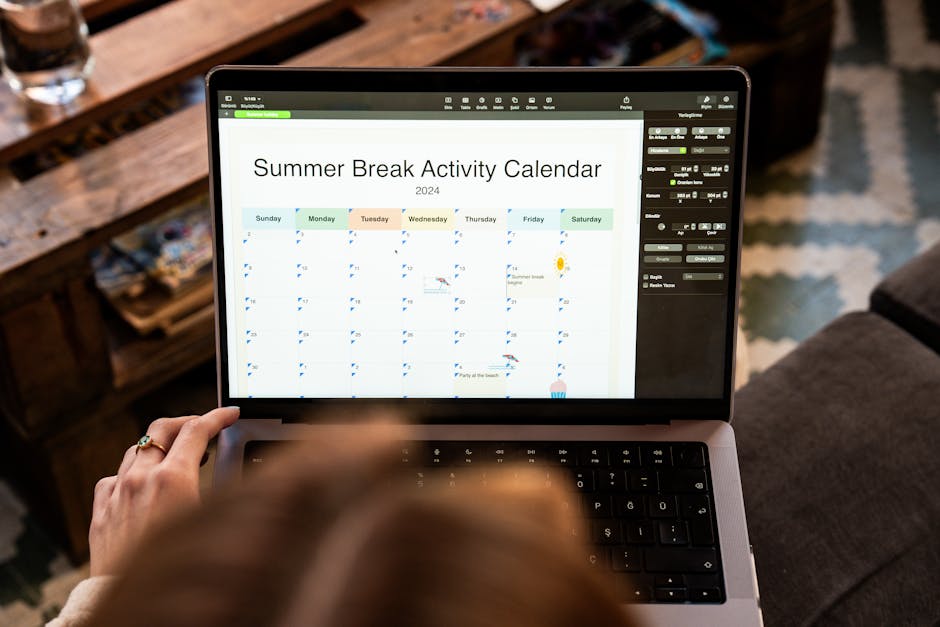 office 365 calendar interface