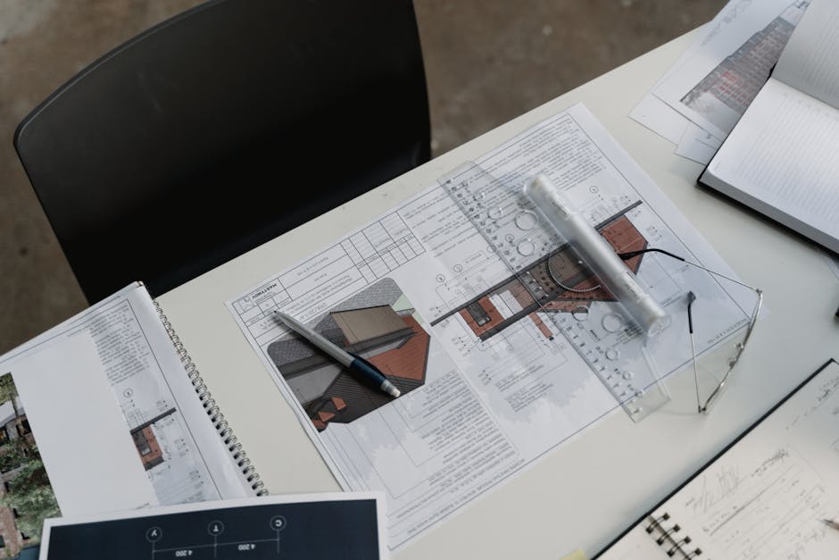 office floor plan with hot desking layout