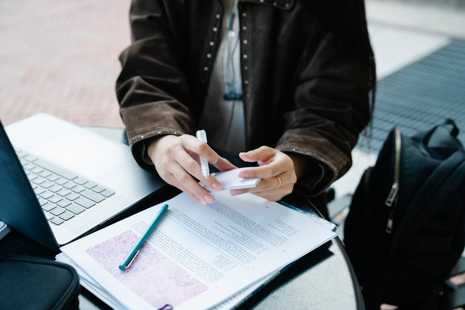 office manager using time management tools