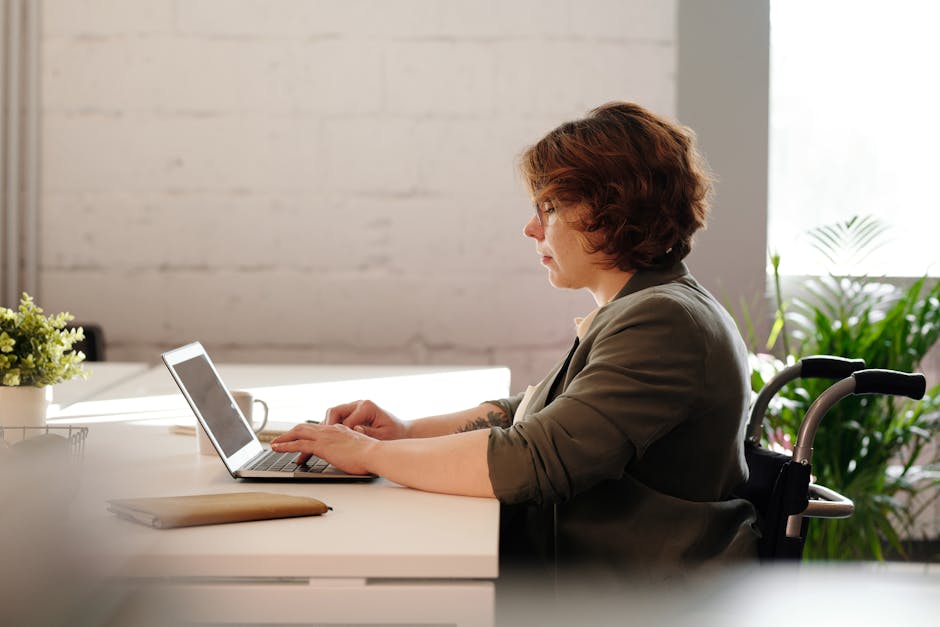 office workers using flexible spaces