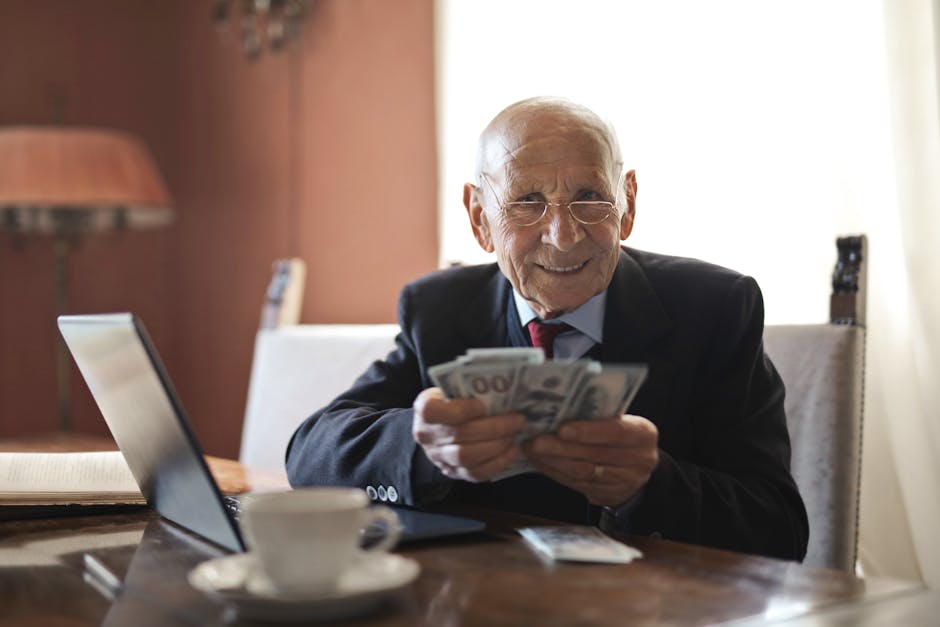 person taking a coffee break at work