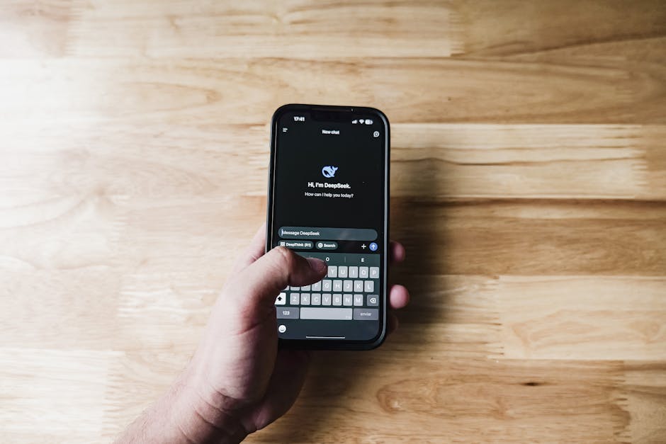 personalized chatbot conversation on smartphone