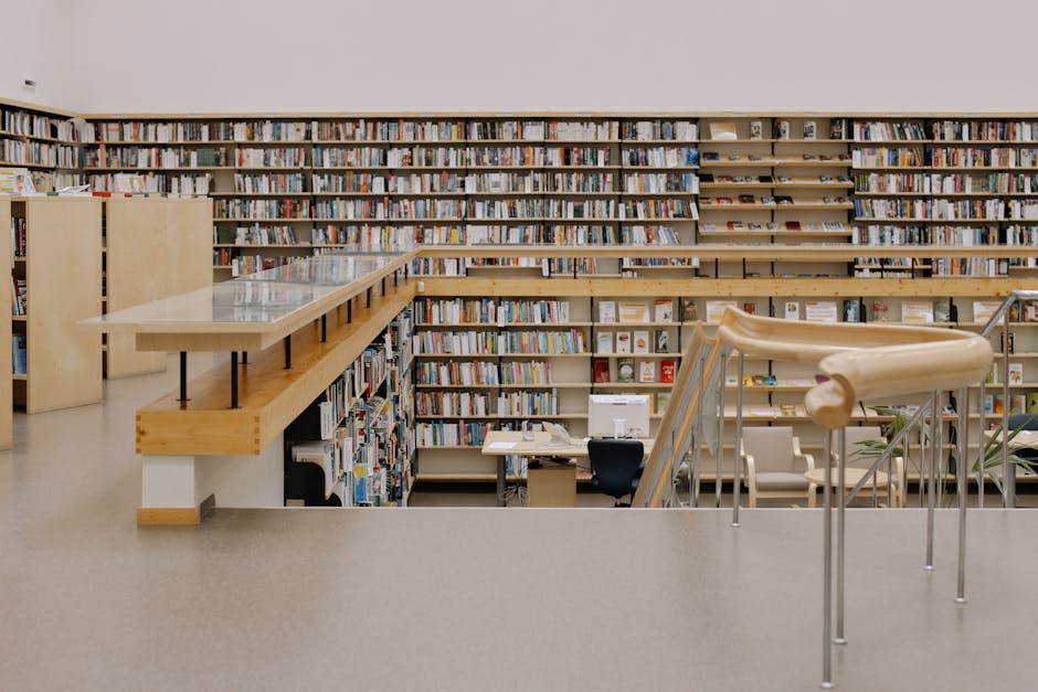 university library interior