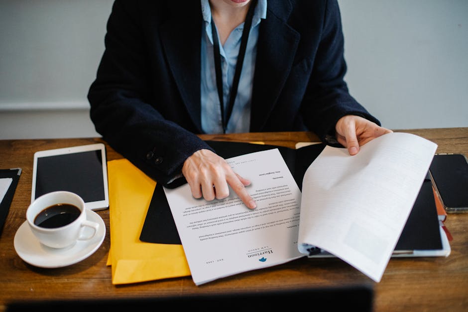 workplace manager reviewing analytics on tablet